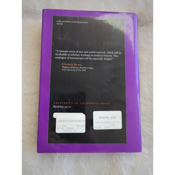 The Royal Image: Illustrations of the Grandes Chroniques de France 1991 Hedeman - Picture 9 of 9